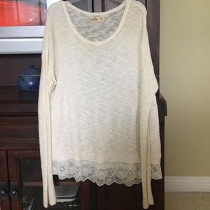 White long sleeve shirt